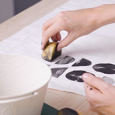 Stamping Tutorial: How to Create Homemade Stamps with Potatoes