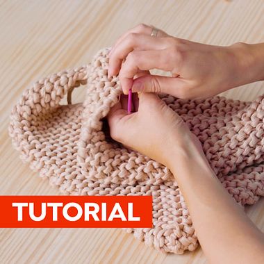 Tutorial Tejido: cómo hacer un bolso origami japonés 
