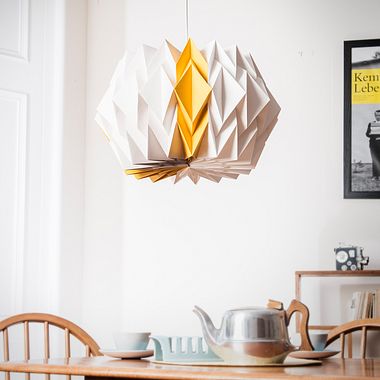 8 lámparas de papel que desearás tener en casa