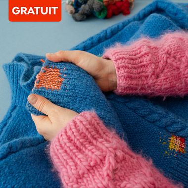 Apprenez la technique du Visible Mending  avec ce cours gratuit par The Endery 