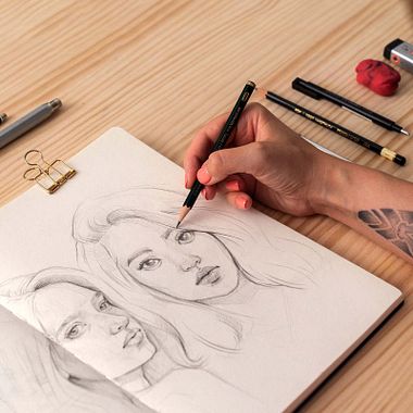 Free Examples and Exercises to Practice Hatching Techniques