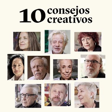 Descubre estos 10 inspiradores consejos creativos de 10 grandes maestros 