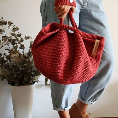 PDF gratis: patrón de bolso crochet de estilo japonés