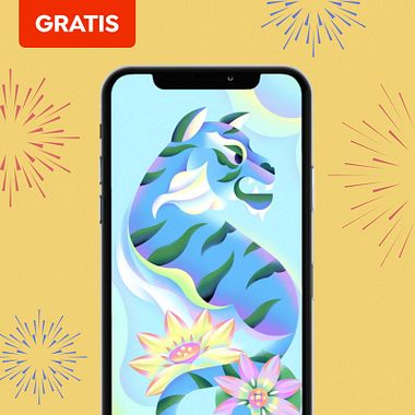 Anno della Tigre: scarica uno sfondo gratis per il tuo smartphone 