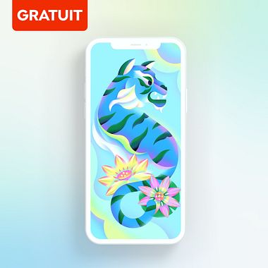 Année du Tigre : Obtenez un fond d'écran gratuit pour le Nouvel An chinois