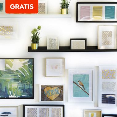 PDF gratuito: 75 idee per decorare una parete