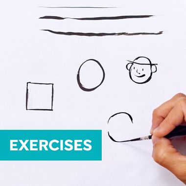 3 India Ink Exercises for Beginners
