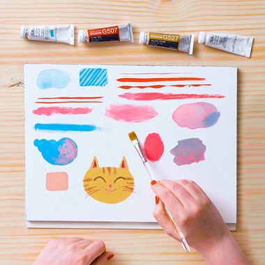 Tutorial Gouache: Guía básica para aprender a pintar desde cero