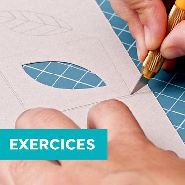 Exercices de papercut pour les débutants 