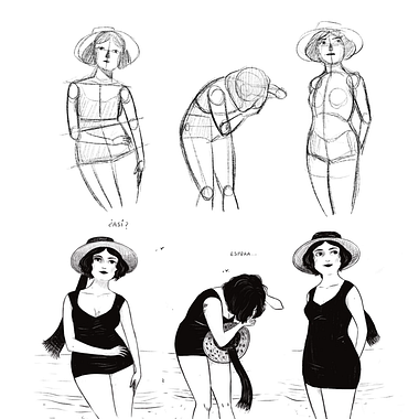 Free PDF with Examples for How to Draw Bodies
