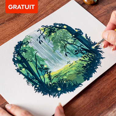 PDF gratuit : Conseils faciles pour peindre des paysages à la gouache