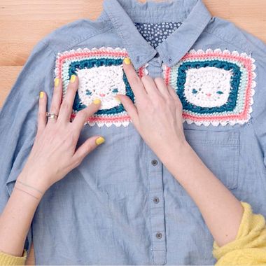 How to Easily Upcycle Clothes with Crochet Techniques