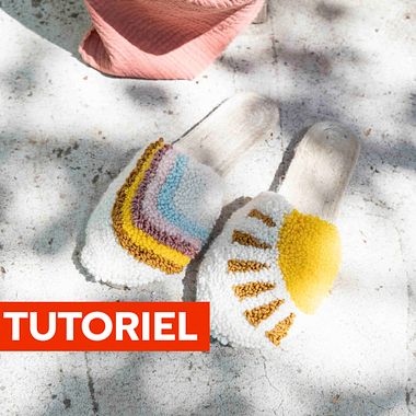 Tutoriel gratuit : customisez vos espadrilles avec le punch needle