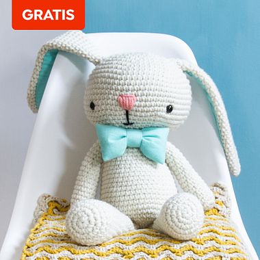 Schema gratis: coniglio amigurumi all’uncinetto