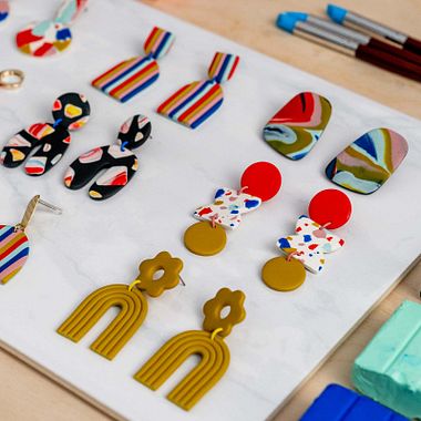 Materiales básicos para hacer joyas con arcilla polimérica 