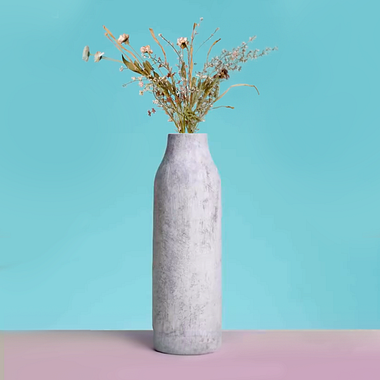 Tutorial Cerámica: cómo reciclar un jarrón con chalk paint
