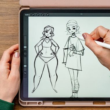 Illustration Tutorial: How to Draw Different Body Types