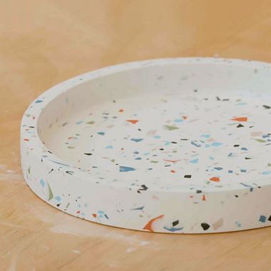 Terrazzo Tutorial: How to Make a Terrazzo Tray from Resin