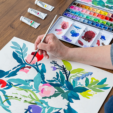 8 Online Gouache Painting Courses for Expressive Illustration