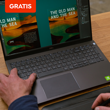 Guía gratuita: plantilla de "mock-up" para sobrecubierta de libro