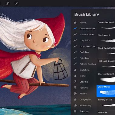 Free Procreate Brushes for Children’s Illustration