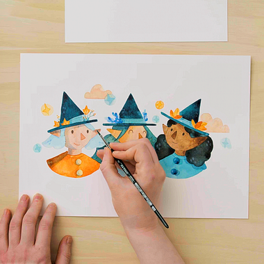 Tutorial: how to paint skin tones in watercolor