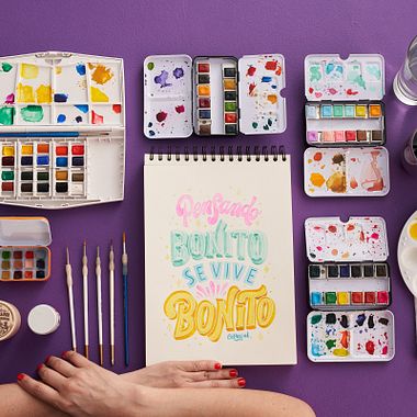 Lettering: Descarga plantilla para dibujar letras biseladas
