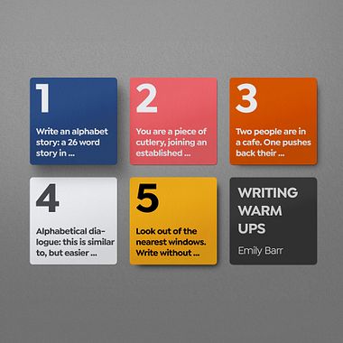 Free Download: 5 Writing Warm Up Exercises