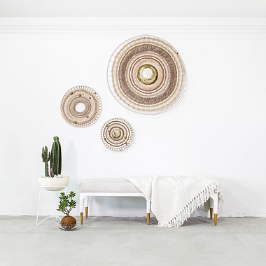 Weaving Tutorial: how to assemble the warp for a circular loom