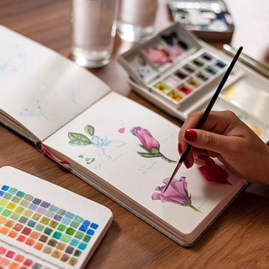 23 tutoriales gratuitos de acuarela para principiantes
