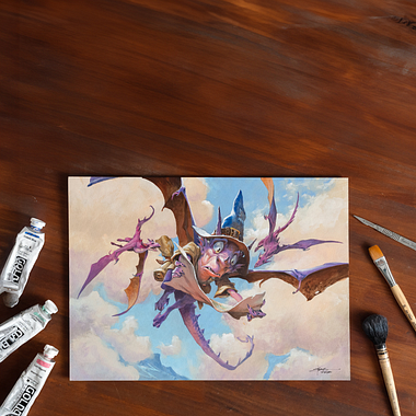 Alchimia Acrilica: Consigli per un'Arte Fantasy Affascinante
