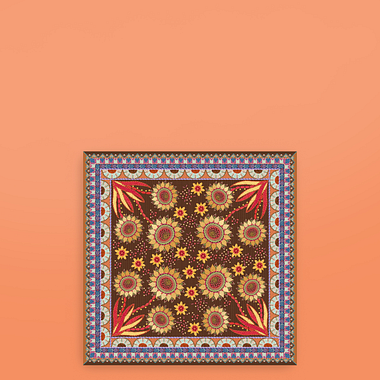 Broderie Digitale sur Photoshop: Art sur Foulards