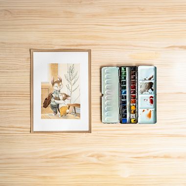 4 Free Downloads: Watercolor Exercises