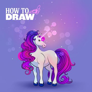 Free Tutorial: How to Color A Unicorn