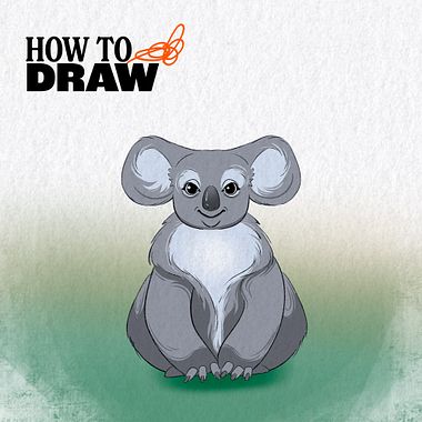 Free Tutorial: How To Draw A Koala