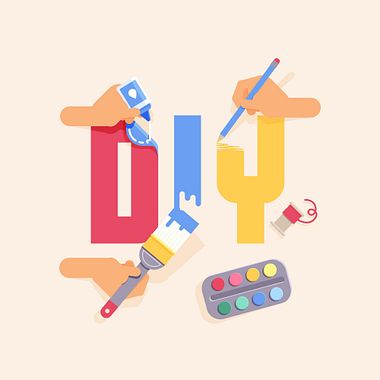 Arte en casa: 8 proyectos DIY para hacer con materiales sencillos 