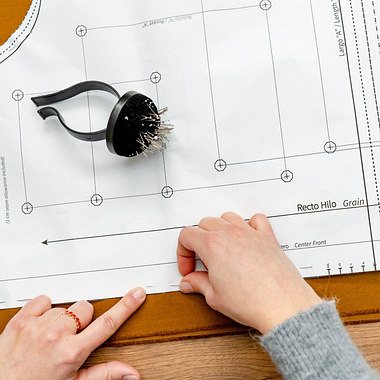 Free download: size chart for making a jacket and calculating the amount of fabric needed