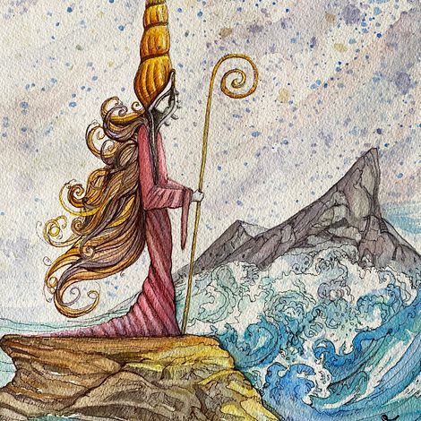 The priestess of the sea