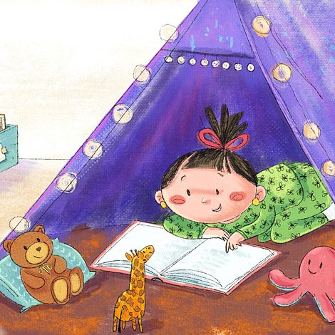 how I illustrate the whole picture book