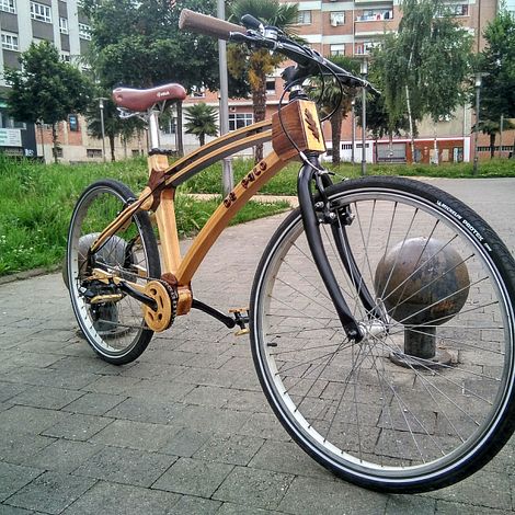 Construccion de bicicleta "DE PALO"
