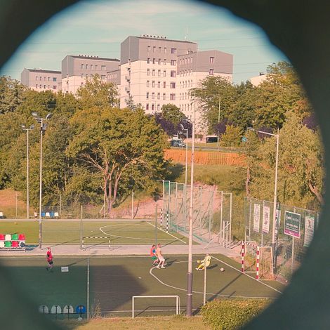 Panel football from Dunaújváros - Impactful Shots project