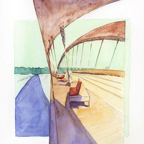 Raymond Barre Bridge, Lyon