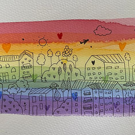 Orgullosa ciudad del amor