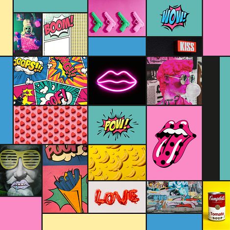 Mondrian X Pop-Art