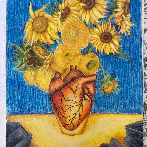 Sunflower of love
