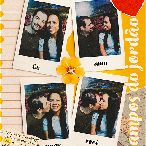 Colagem estilo Scrapbook digital