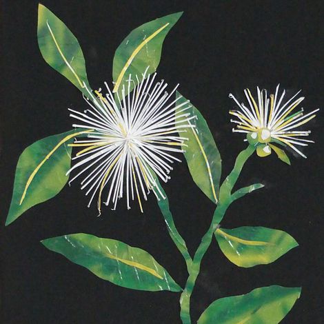 Late Bloomer: Botanical Plastic Mosaik