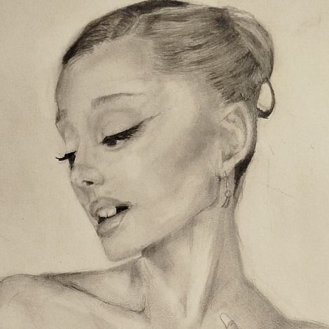 Portrait of Ariana Grande