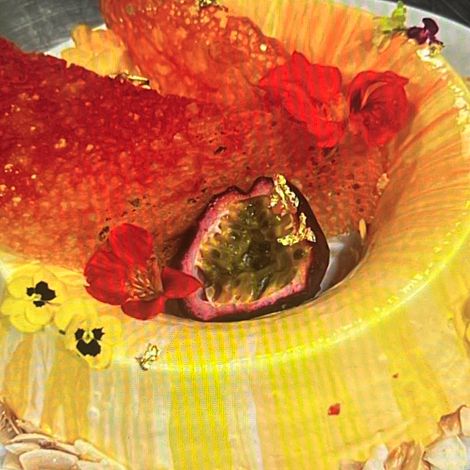 Coconut & Passionfruit Entremet