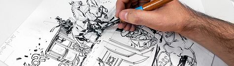 Online Course - Inking Techniques for Comics and Illustration (Sergio ...